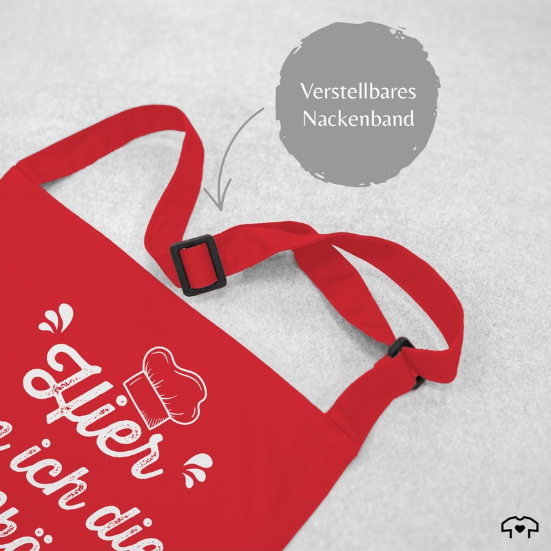 Geschenk mit Namen personalisiert by Shirtracer - Apron - Cooking