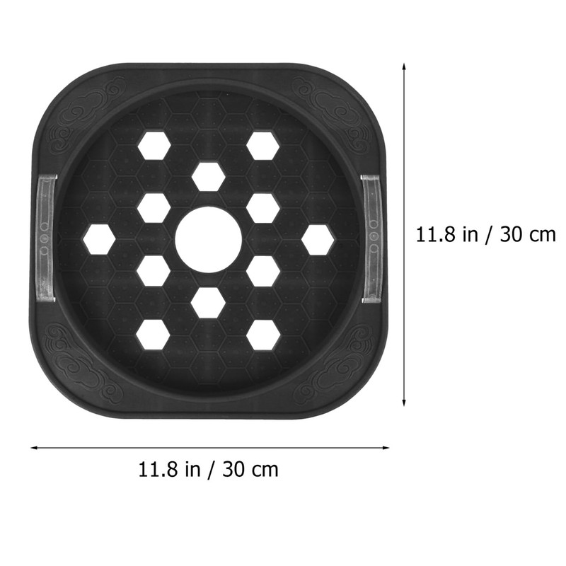 DOITOOL Gas Tank Tray Movable Propane Cylinder Base Propane Tank