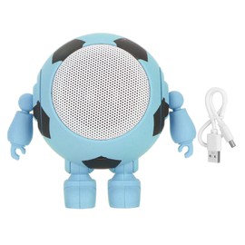 Bluetooth Speaker Stereo Support Wireless Serial Connection Portable Small Wireless Speaker for Home Party Blue