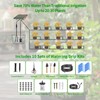 HEKIWAY 82FT Solar Drip Irrigation System, Auto Watering Kit for