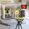 Laser Level, FELLAT 4x360°4D 16 Lines Laser for Construction, Two