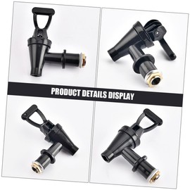 Uonlytech Milk Tea Bucket Spigot Replacement Easy Install Water Faucet Fitting for Large Barrels