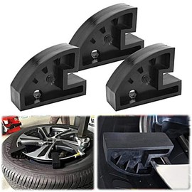 TradeWind Tire Replacement Tire Changer Bead Helper Nylon Hand-Assembled Bead Breaker for Car, Motorcycle, Flat Tire 3-Piece Set (Black)