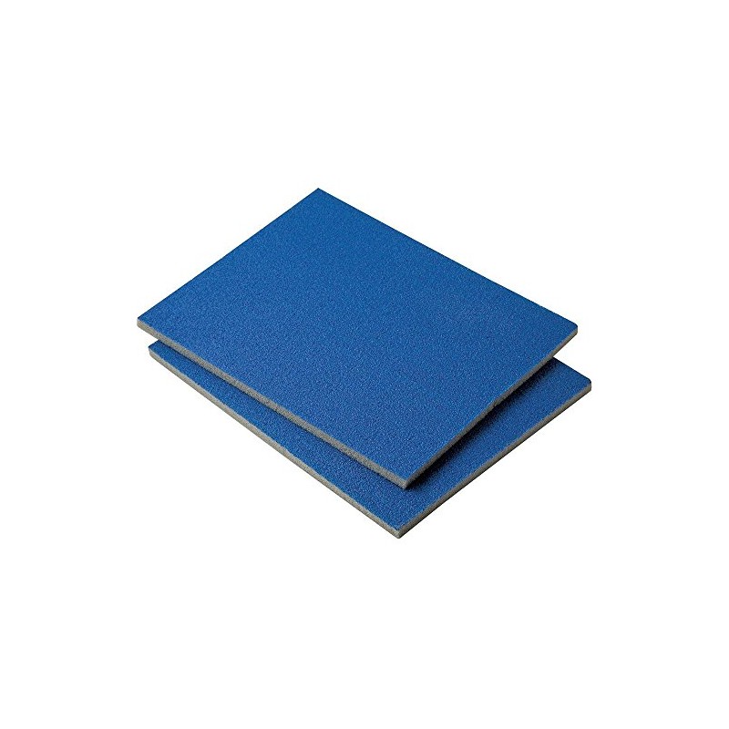 Norton 82083 5X Premium Contour Sanding Pad, 220-Grit, Extra-Fine, 2-Pack