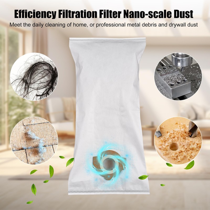 3 Pack 49-90-2016 Fleece Dust Bags Compatible with Milwaukee 0960-20