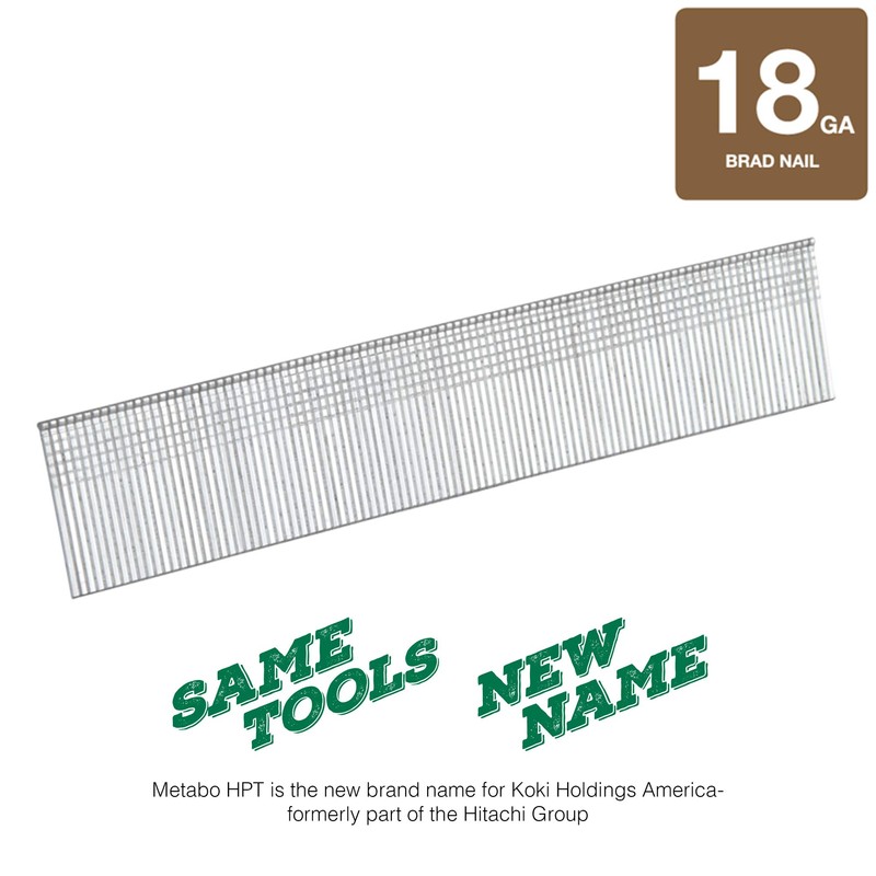 Metabo HPT 3/4 Inch 18 Gauge Brad Finish Nail |
