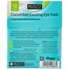 Beauty Formulas Clear Skin Cucumber Cooling Eye Pads 12'S