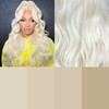LuxeMelan 13x4 Lace Front Wigs Blonde Lace Frontal Wig 613