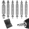 Lixiluxia 6 Piece Screw Extractor Set, Professional Screw Extractor Set,