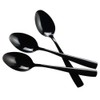 Neadas Black Stainless Steel Table Spoons - Stainless Steel Spoons