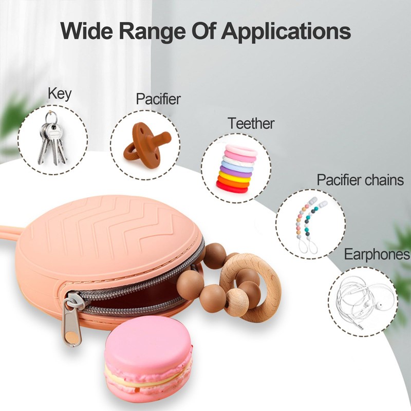 2 x Baby Dummy Box, Travel Baby Dummy Storage Box