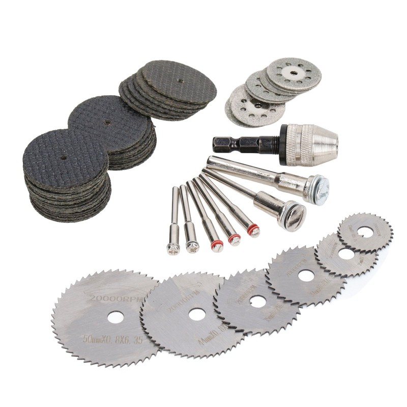 Rotary Cutting Wheels Tool Kit Resin Cut Off Disc HSS