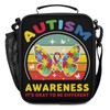 Autism Awareness Lunch Box for Boys Girls - Butterfly Reusable