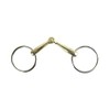 AK Loose Ring, Single Jointed Snaffle Horse Riding Bit in