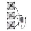 CPU Fan 11 Blades RGB Colorful Enhanced Frame Design Shockproof
