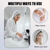 100 Pack Compressed Hand Towels Dry Towels Tablet Shape 100