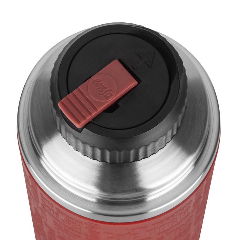 Emsa 515712 Senator Insulated Bottle 0.5 L, red, 0.5 L