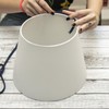 PATIKIL 7 Inch E26 E27 Lamp Shade Ring Frame with