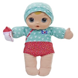 Baby Alive Cuddly Baby Blonde Hair Doll with Soft Plush Body for Ages 18 Months and Up