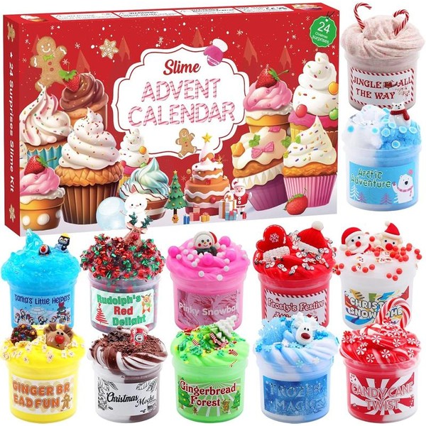 Slime Advent Calendar 2024: 24 Days of Fun Surprises with