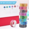 GLAITC Washi Tape Set, 8 Rolls Dot Washi Tape Stickers