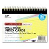 Premier Office Spiral Bound Index Cards. 6 x 4" 50