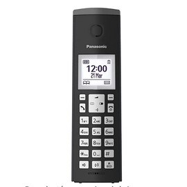 Panasonic Teléfono Inalámbrico Modo no Molestar KXTGK210B Negro