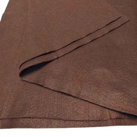 Jtnohx Brown Felt, Felt Fabric for Crafting, Soft Fabric Sheets by Meter for Art and Sewing Projects 1.4mm Thick 91x135 Centimeters Flexible