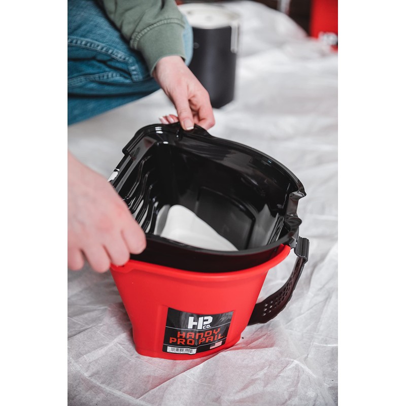 Handy Paint Pro Pail, Holds 1/2 Gallon of Paint or