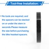 HEROFFIX Bicycle Headset Spacers 5mm Bike Handlebar Stem Spacers 31.8mm