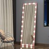 ANYHI Full Length Mirror with Lights, 63" x 24" Full