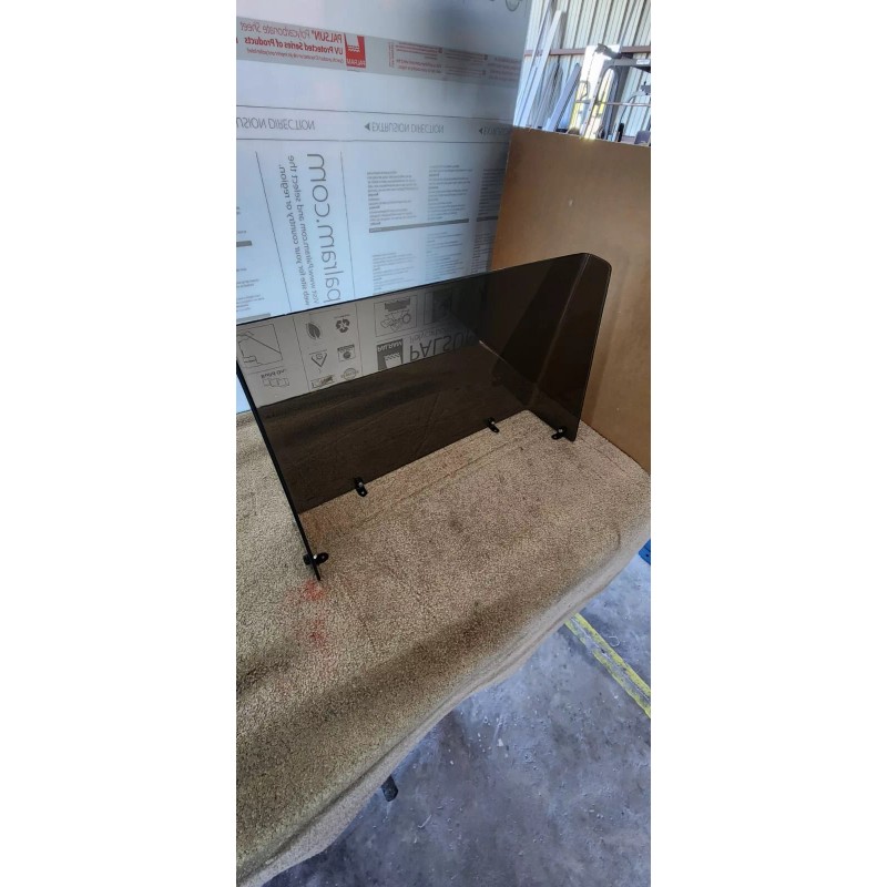 Custom Built Universal boat windshield 18 3/4", 1/4" premium plexiglass,