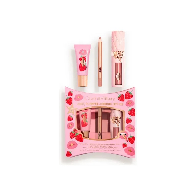 Charlotte Tilbury Gloss Juicy, Plumper-looking Lips Kit