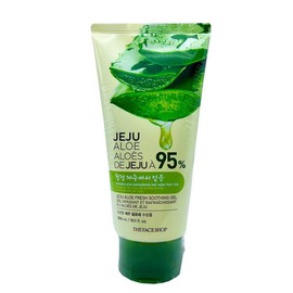 더페이스샵 신선한 제주 알로에 수딩젤 알로에베라 튜브형 300ml, 3개 (51138453) The Face Shop Fresh Jeju Aloe Soothing Gel Aloe Vera Tube 300ml, 3 pieces (51138453)
