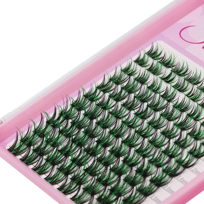 →SULV Lashes Cluster D Curl Individual False Eyelash Extensions 10-18mm