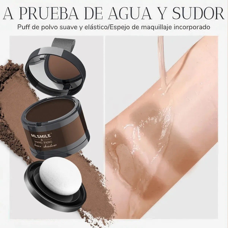 Polvo De Maquillaje De Fibra Capilar Cubre Raíz De Cabello