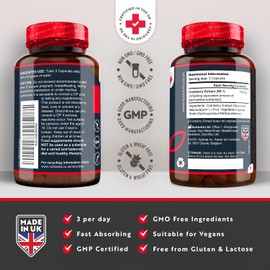 Nutravita Max Strength Cranberry 37,500mg - 180 Vegan Capsules – Daily Supplement for Women – 50:1 Pure Cranberry Extract Supplement – Made in The UK
