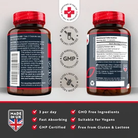 Nutravita Max Strength Cranberry 37,500mg - 180 Vegan Capsules – Daily Supplement for Women – 50:1 Pure Cranberry Extract Supplement – Made in The UK