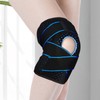 Knee Brace with Side Stabilizers - Adjustable Compression Knee Stabilizer,Gel