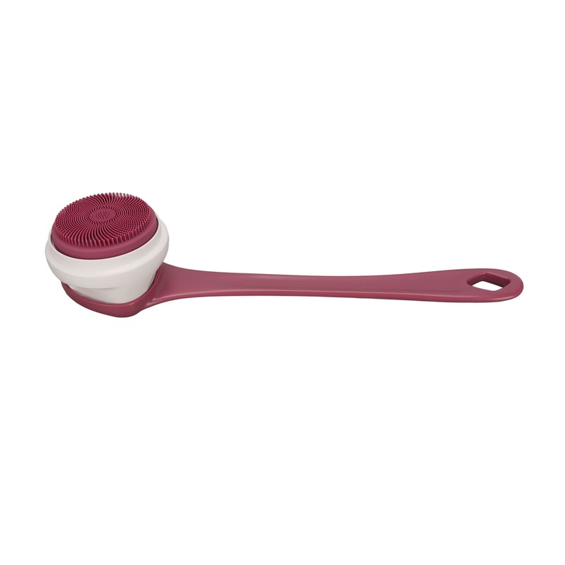 Electric Bath Brush Rechargeable Waterproof Detachable Cordless Body Scrubber Back