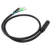 Electric Bike Motor Extension Cable M6 Female 9 Pin Waterproof