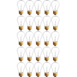 (25 pack) Replacement for Hatco 02.30.265 | 40W A15 Shape 120V / 130V | Safety Coated Shatterproof Shatter Resistant - Heat Lamp Light Bulb | Hatco 02.30.265.00 / Hatco 02.30.265 / Hatco 02.30.265.12