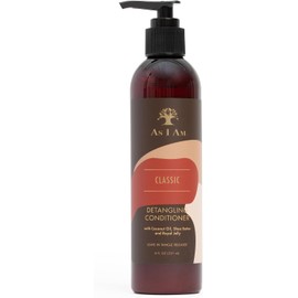 As I Am Detangling Conditioner Leave-in Tangle Releaser, 8 Ounce