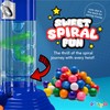 Playo 10.5" Gumball Machine for Kids, Spiral Style Candy Dispenser