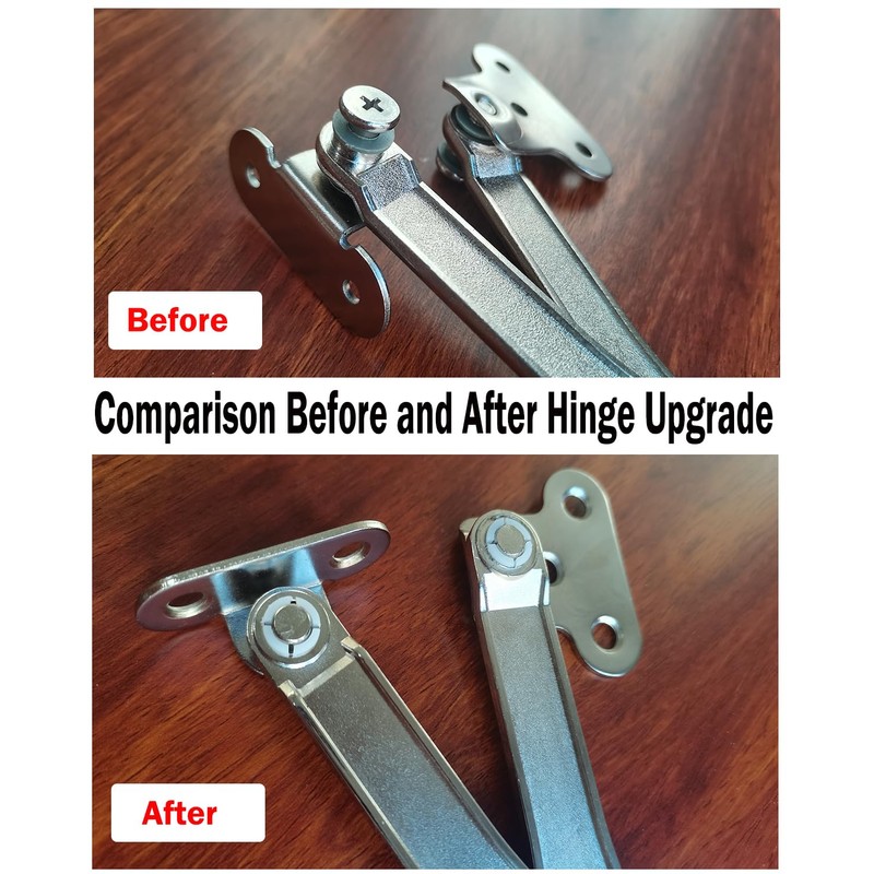 2 Pack Cabinet Hinge Door Concealed Hinges Fixed Soft Hinges