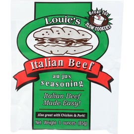 Louies Italian Beef Seasoning, 3-ounce (Pack of 6)
