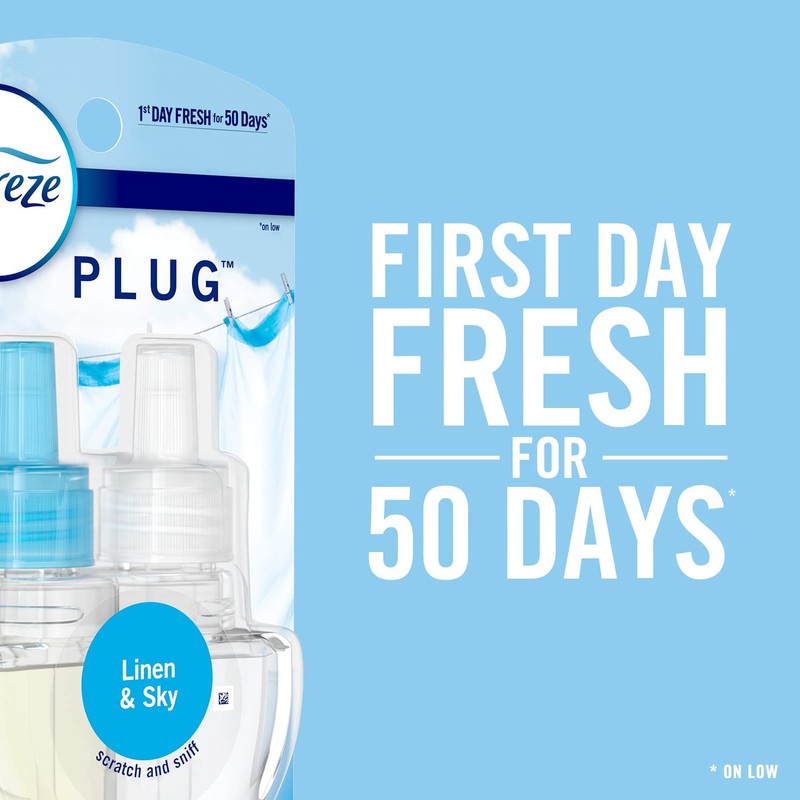 Febreze Odor-Fighting Fade Defy Plug Air Freshener Refill - Fig