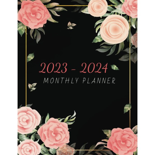 2023-2024 Monthly planner 8,5 × 11: 2 Year Planner Calendar