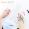 NUOBESTY 20Pcs Paperboard People Cutouts Blank Human Shapes for Kids