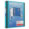 Staples Better 1-Inch, 3-Ring View Binder, Holds up to 275